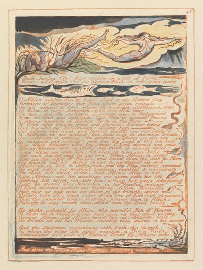 Jerusalem, Plate 45 by William Blake